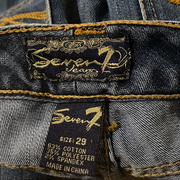 2/$35 Seven7 Women’s Flare Jeans size 29 - Picture 7 of 8